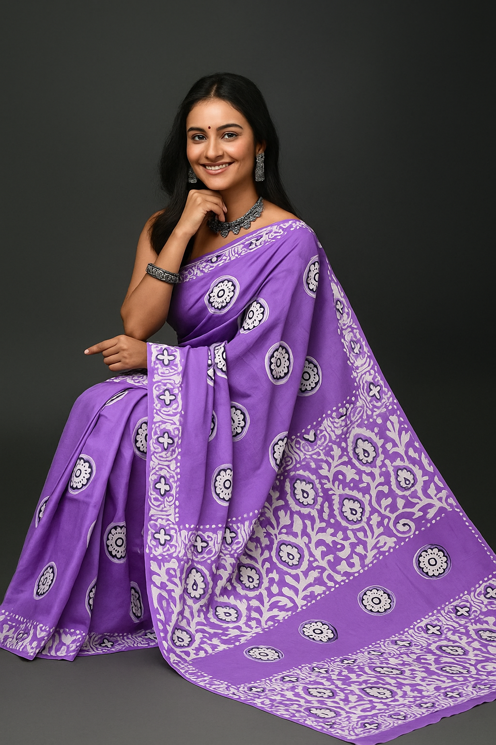 Cotton mul sarees